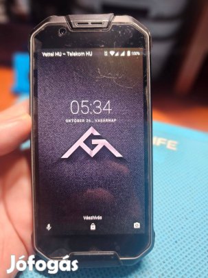 AGM X2SE - Android Strapatelefon - Telefon+Doboza+Töltő - Android 7