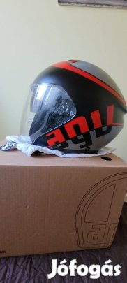 AGV Irides Valenza szürke/fekete/piros bukósisak