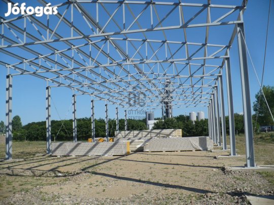 AKCIÓS ÁRON: Épülő 758 nm-es ipari csarnok eladó