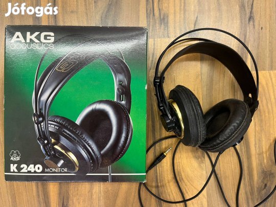 AKG K240 Monitor 600 Ohm studio fejhallgató
