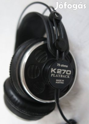 AKG K270 Playback - 75 Ohms - fejhallgató