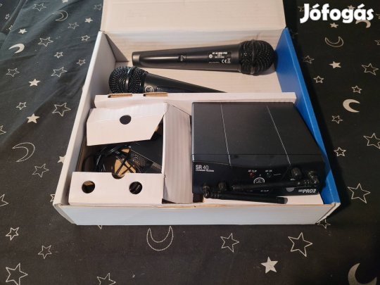 AKG sr40 mini pro2 dupla rádiós mikrofon 