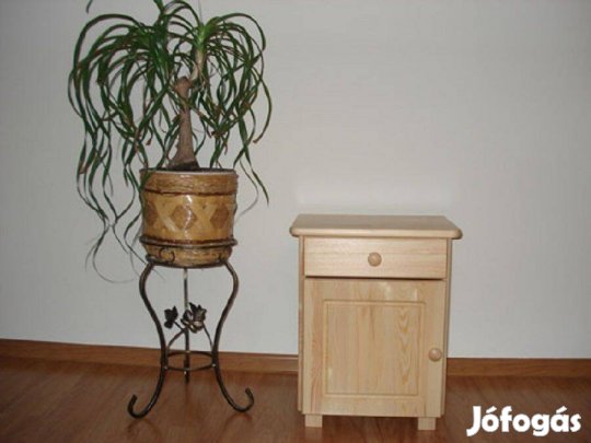 ALA Éjjeli Szekrény Új Borovi Fenyőfa Igazi Fenyőfa Hálószoba Bútor