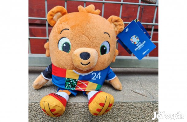 ALBART EURO2024 eredeti plüss kabalafigura új címkés (27 cm)