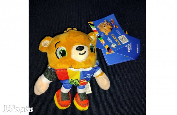 ALBART EURO2024 eredeti plüss kulcstartó kabalafigura