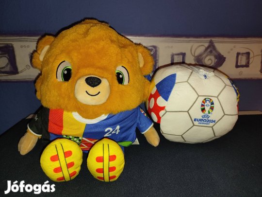 ALBART EURO2024 kifordítható eredeti kabalafigura (35 cm)