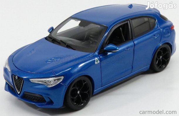 ALFA ROMEO  STELVIO Q4 QUADRIFOGLIO V6 BITURBO 510hp 2017  BLU MISANO