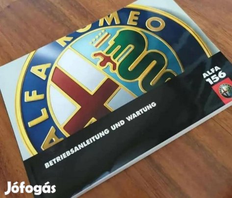ALFA Romeo 156 / 156 Sportwagon Gyári Kezelési Útmutató