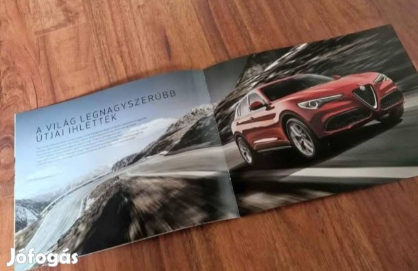 ALFA Romeo Stelvio Prospektus 2016 Magyar Nyelv
