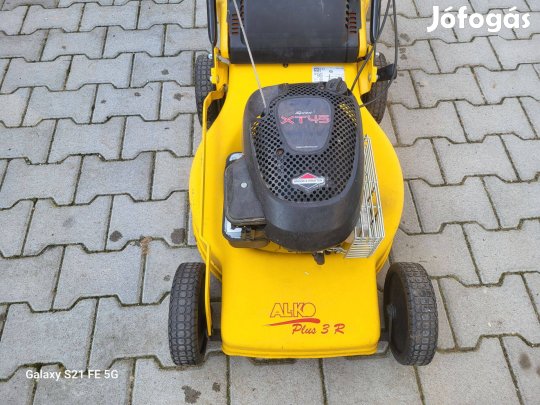 AL-KO 3 Plus R: Briggs motoros - önjáró + gyűjtős fűnyíró