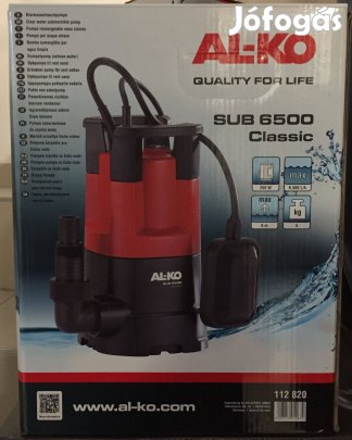 AL-KO SUB 6500 Classic Merülő szivattyú tiszta vízhez 250W