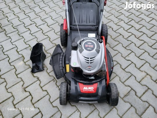 AL-KO: Briggs motoros- önjáró+gyűjtős+mulcsozós fűnyíró