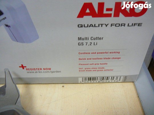 AL-KO vezeték nélküli sövény és szegélyvágó eladó