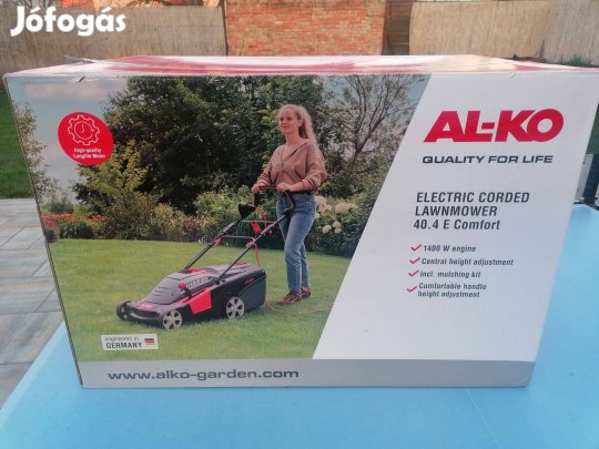 AL - KO 40.4 Comfort 1400 W Új Fűnyíró eladó