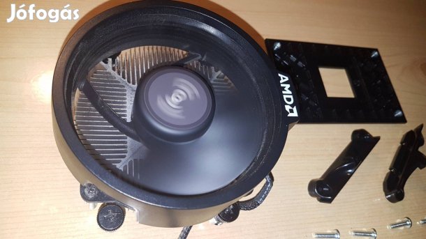 AM4 CPU hűtő + AM4 processzorhűtő lefogató keret Wraith Stealth Ryzen