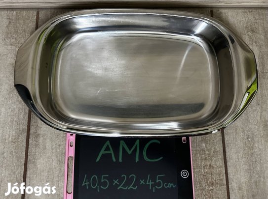 AMC rozsdamentes sütőttál tepsi
