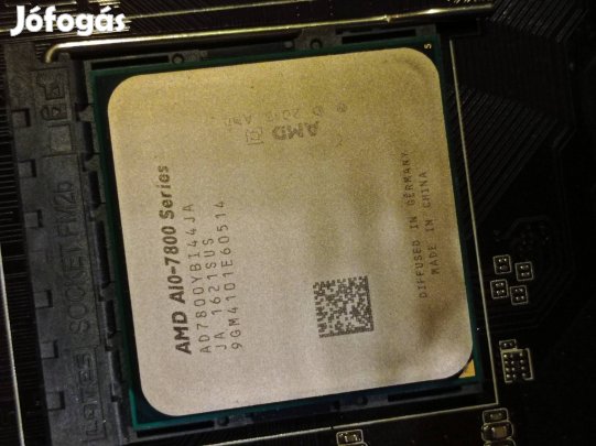 AMD A10-7800 4-Core 3.5GHz FM2+ Processzor, Gigabyte GA-F2A88XM-DS2P