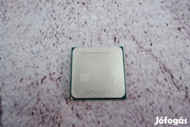 AMD A4-3400 processzor FM1 2.7 GHz 2 mag Ad3400Ojz22Gx