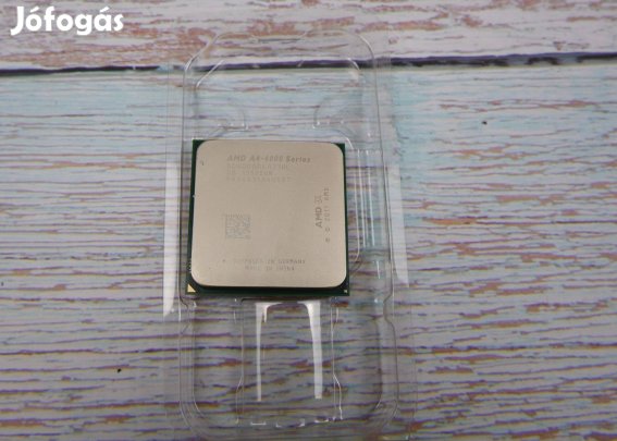 AMD A4-4000 processzor FM2 3.2 GHz 2 mag Ad40000KA23HL