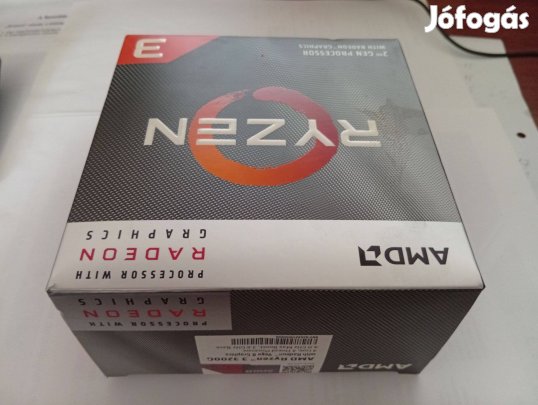 AMD Ryzen 3 3200G processzor hűtővel