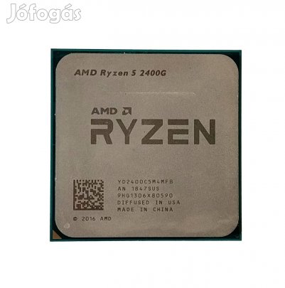 AMD Ryzen 5 2400G processzor 4x3.6GHz AM4