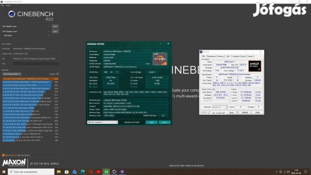 AMD Ryzen 7 9850X3D / Új / 3 év garancia!