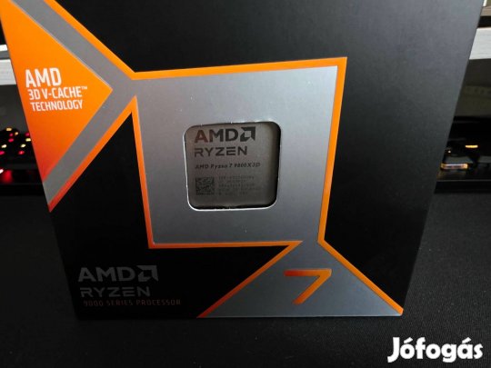 AMD Ryzen 9800X3D processzor