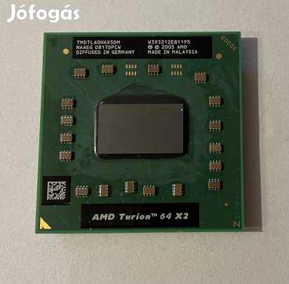 AMD Turion 64 X2 TL-60 (2x2GHz) laptop processzor