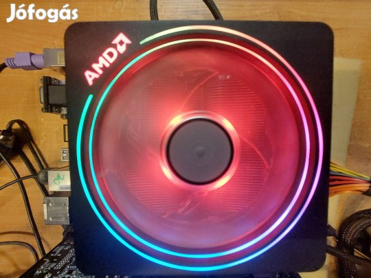 AMD Wraith Prism RGB hűtő negyedáron!!!