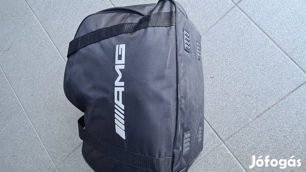 AMG GT takaró ponyva ezüst színű selyemszerű anyagból 