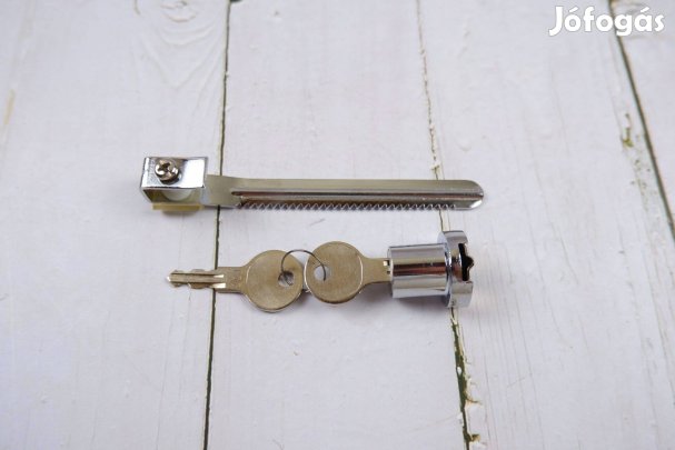 AMiG fogazott vitrinzár csúszó üvegajtóhoz Új!!