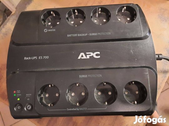 APC Back-UPS Es 700 szünetmentes tápegység új akkuval!