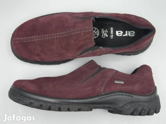 ARA Gore-texes (vízálló) velúrbőr belebújós cipő, 36,5 -ös