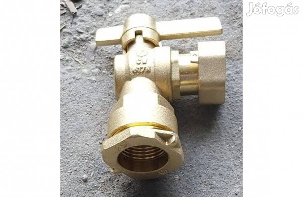 ARCO Siil MLA golyóscsap hollanderrel, réz, sarok, 32mmx3/4"B