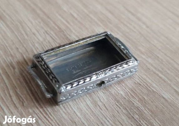 ART Deco Fehéraranyozott NOV-E-LINE Karóra TOK Az 1940-Es Évekből