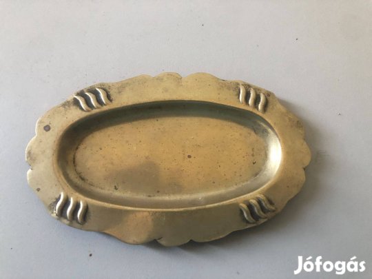 ART Deco stílusú réz hamutálca