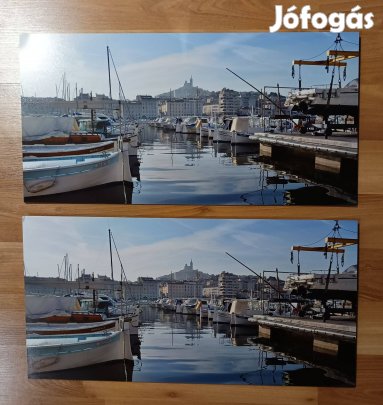 ART labs - fém lemezre nyomtatott képek, 4db, új