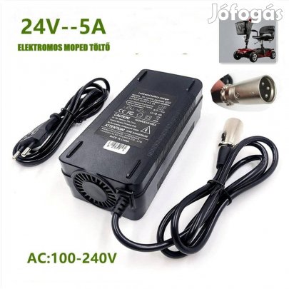 ÁR Alatt! Új Elektromos MOPED Töltő Rokkantkocsi Töltő Rokkant Töltő