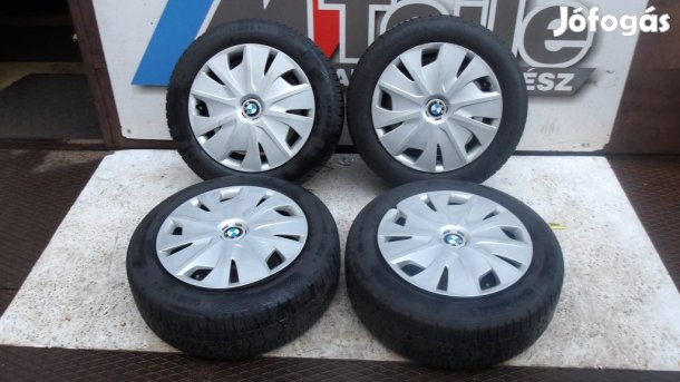 ÁR/DB[GYÁRI HASZNÁLT] BMW TÉLI FELNI 7JX16 ET47 SZETT CONTINENTAL 195