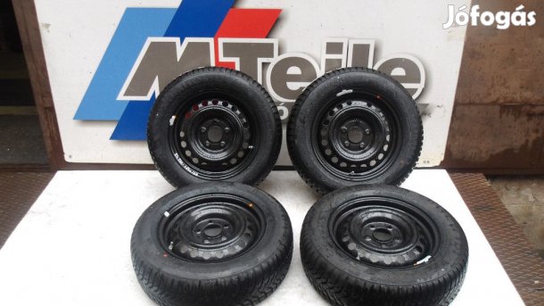 ÁR/DB [GYÁRI ÚJ]HYUNDAI I30 TÉLI LEMEZFELNI SZETT 6JX15 ET46 195/65R1