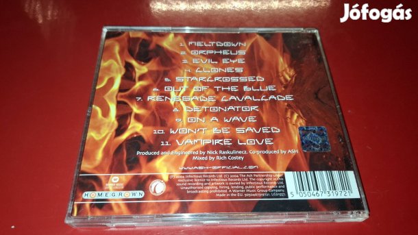 ASH Meltdown Cd 2004 UK