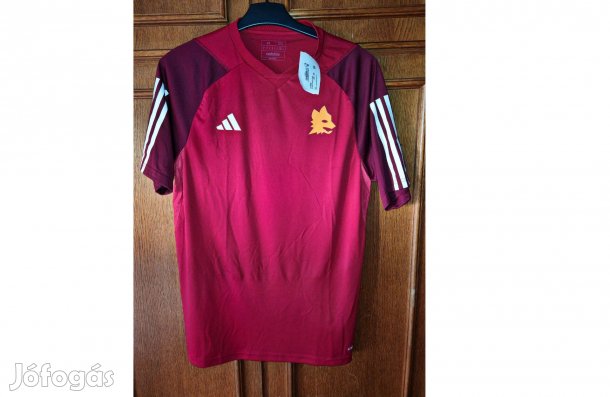 AS Roma eredeti bordó adidas edzőmez (M-es)