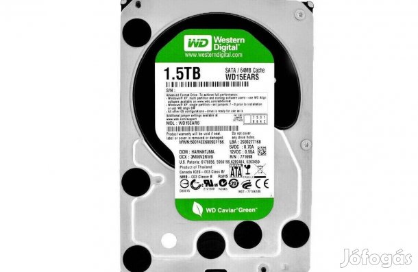 ATA/Wdc - WD15EARS-00M-1.5TB HDD/SATA