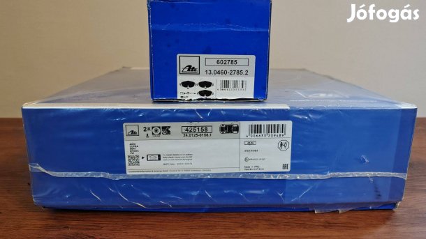 ATE első féktárcsa 312 mm , fékbetét