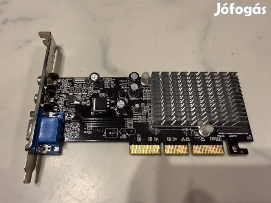 ATI Radeon 9200 SE 64MB AGP videókártya passzív hűtéssel