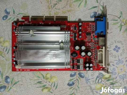 ATI Radeon 9550 AGP8X 128MB TV-OUT DVI Videokártya
