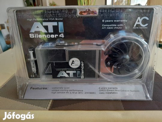 ATI Silencer 4 Retro Videokártya hűtő