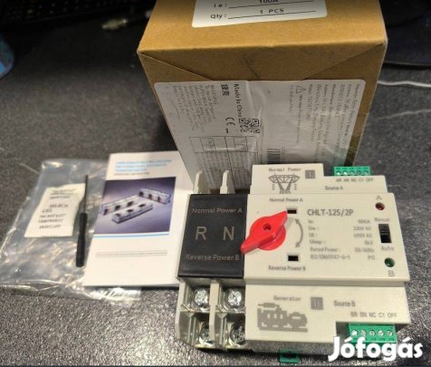 ATS Kapcsoló. Chlt-125/2P