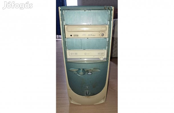 ATX midi torony ház táp nélkül