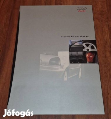 AUDI A3 8L Zubehör Prospektus 1996 ritkaság !!!